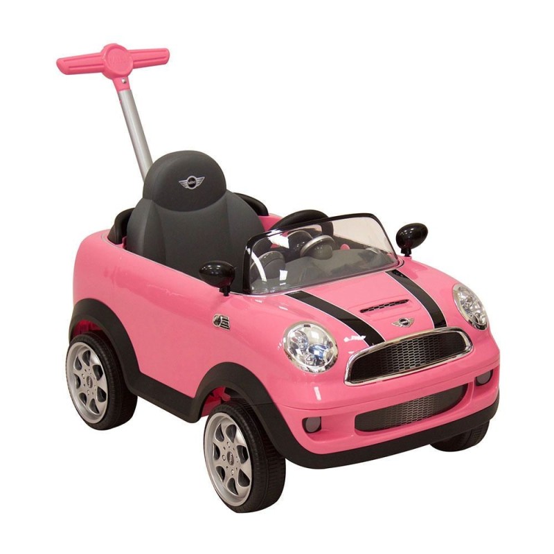 Montable Prinsel Push Mini Cooper Rosa