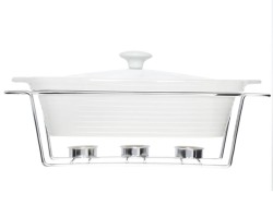 Köstlich Refractario Rectangular Blanco