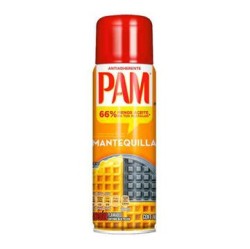 Aceite en aerosol sabor mantequilla PAM Botella de 141 g
