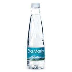 Agua Sta. Maria 24 Botellas de 400 ml de Manantial