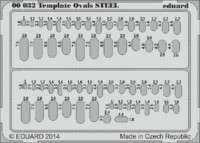 Template ovals STEEL tool