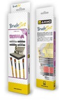 Dioramas Brushes Set (4 pcs)