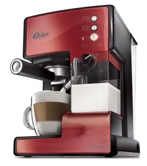 Oster Cafetera Prima Latte Rojo