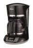 Oster Cafetera programable capacidad de 12 tazas Negro