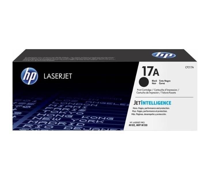 HP Tóner 17A Negro
