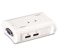 TRENDnet Kit para KVM Switch de 2 Puertos USB Blanco