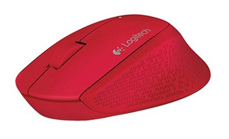 Logitech Mouse Inalambrico M280 Rojo