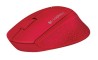 Logitech Mouse Inalambrico M280 Rojo