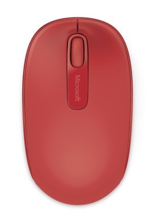 Microsoft Mouse inalámbrico 1850 Rojo