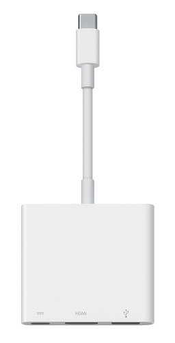 Apple Cable USB C Multi AV a HDMI USB USB C Blanco