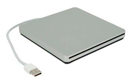 Apple Superdrive Plata