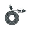 Kanex Cable Micro USB Lightning + USB de 1.2m Gris