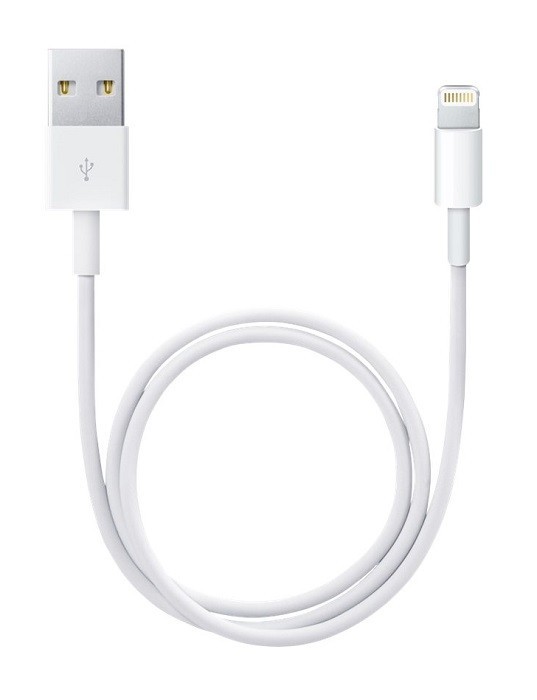 Apple Cable USB Lightning 0.5 M Blanco