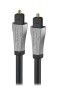 Rocketfish Cable óptico de 1.2 mts Negro