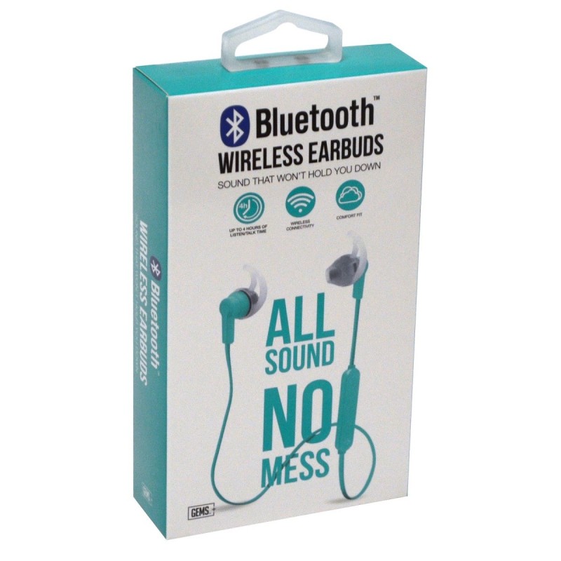 GEMS Audífonos Bluetooth Verde