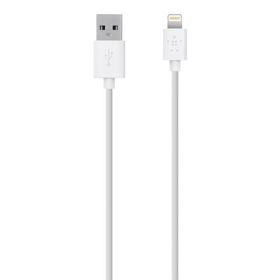 Belkin Cable lightning de 1.2m Blanco