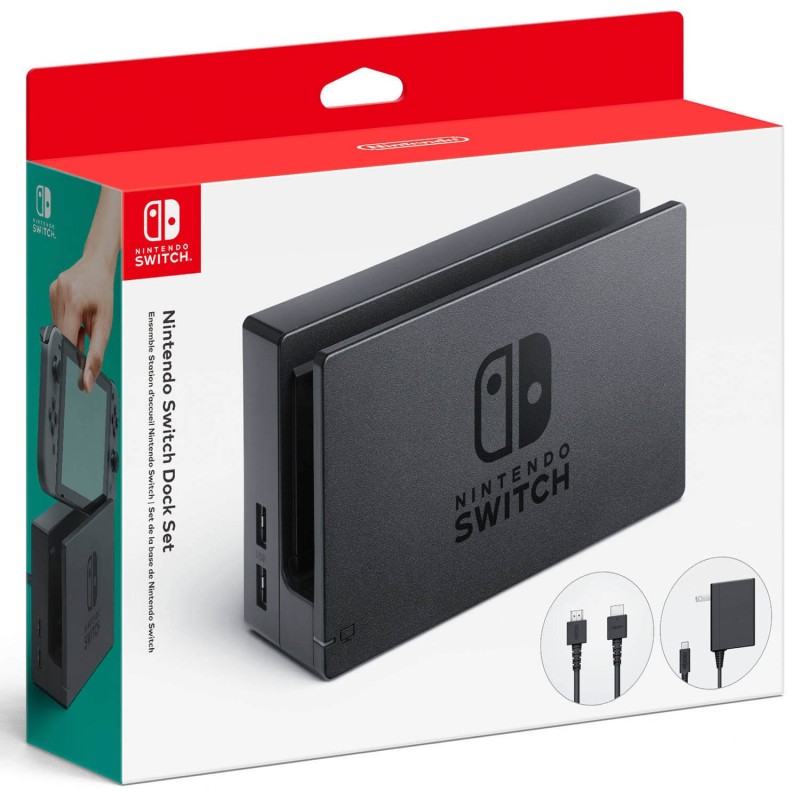 Nintendo Switch Dock Set Negro