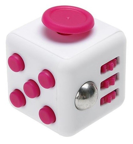 Fidget El Cubo Fidget Rosa
