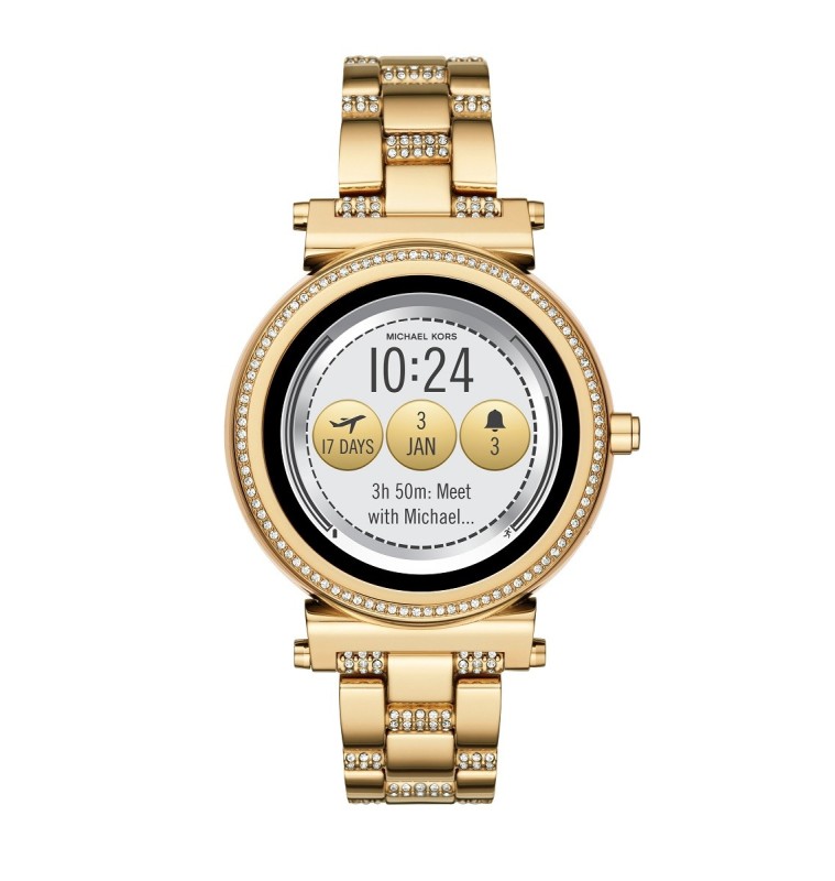 Michael Kors Smartwatch Sofie Pave Dorado