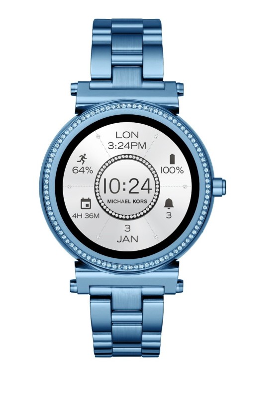Michael Kors Smartwatch Sofie Pave Azul