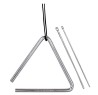 Triangulo de 6" LP Plata
