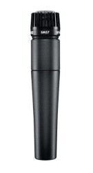 Shure Micrófono vocal profesional SM57-LC Negro