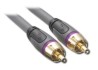 Rocketfish Cable de subwoofer 3.6 mts Gris