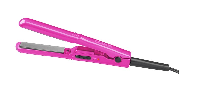 Conair Mini alaciadora Soft Touch Rosa