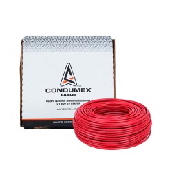 CONDUMEX Caja 100 Mts Cable Rojo Thw Cal 12 Aw Vinanel Xxi