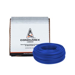 CONDUMEX Caja 100 Mts Cable Azul Calibre 18 Awg Vinanel Xxi
