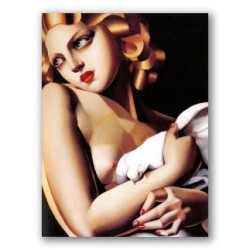 Mujer con paloma