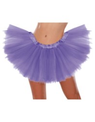 Tutú infantil morado