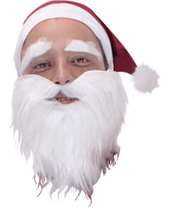 Barba de santa claus