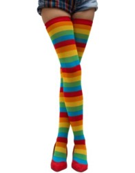 Medias multicolor