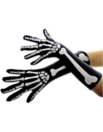 Guantes esqueleto