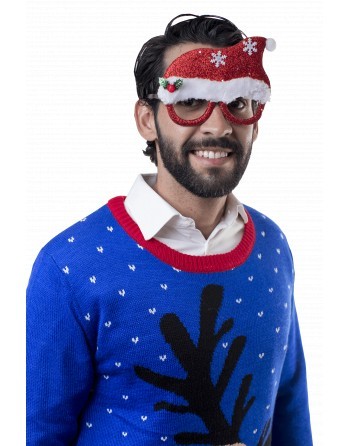 Lentes de Gorro de Santa