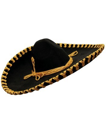 Sombrero de Charro - Negro