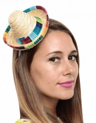 Diadema Sombrero De Palma