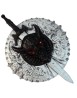 Escudo medieval con espada