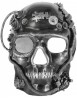 Antifaz iron skull face