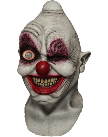 Crazy eye clown