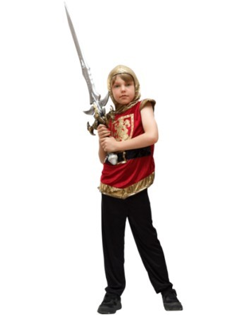 Red medieval prince