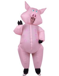 Cerdito inflable