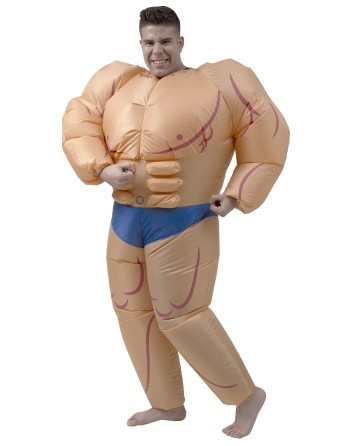 Mr. Músculo inflable