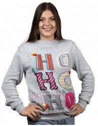Uggly sweater HO HO HO Mujer