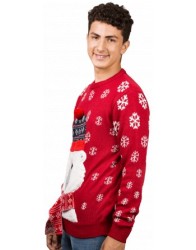 Uggly sweater oso polar...
