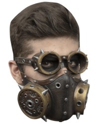 Steampunk muzzle and glasses