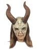 Mythical horned skull