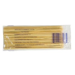 Brocheta de bambu de 20 cm Paquete de 100 piezas