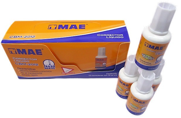 CORRECTOR LIQUIDO MAE 20 ML